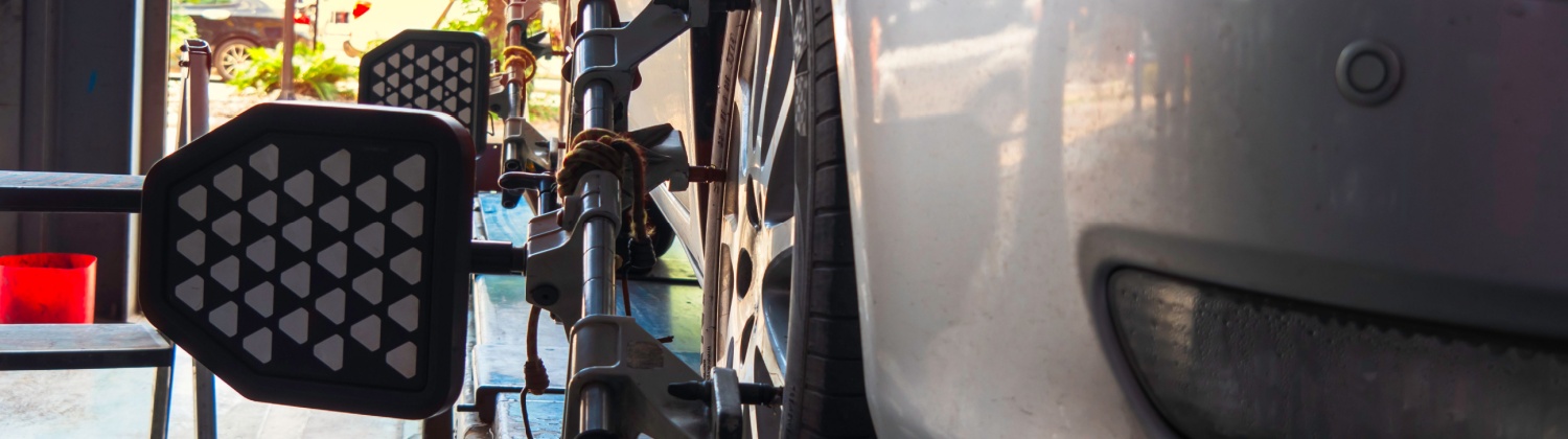Front-End Alignment At Tom's Tire Pros